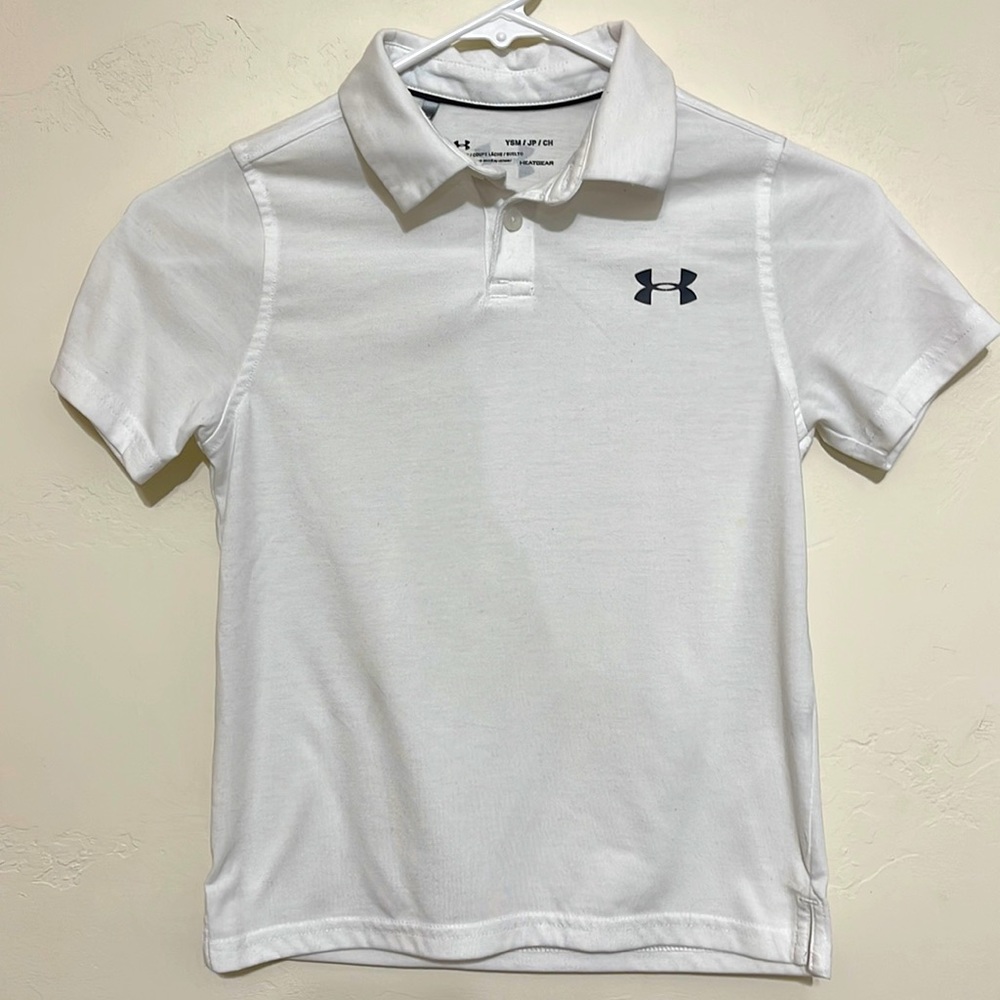 Under Armour white short sleeve